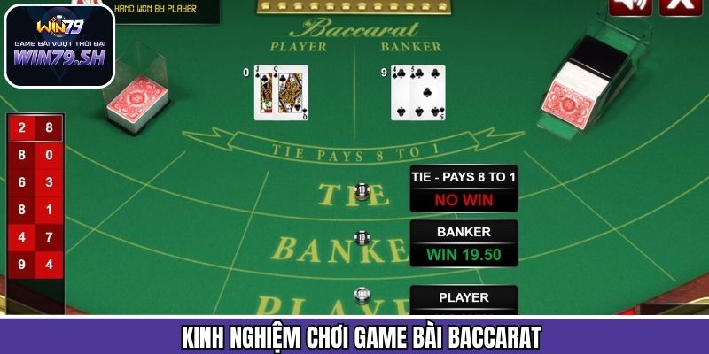 Kinh nghiệm hay để chinh phục Baccarat hiệu quả hơn
